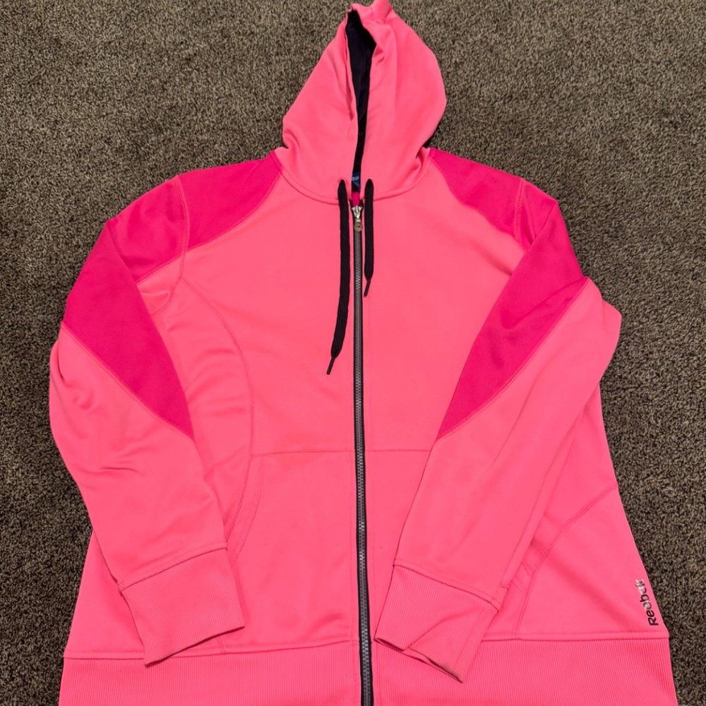 Pink Reebok hoodie - Picture 4 of 5
